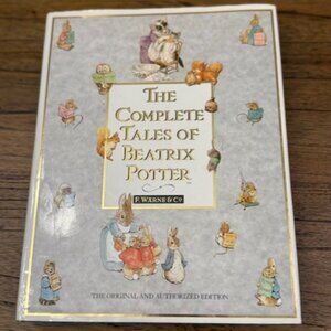 The Complete Tales of Beatrix Potter - Vintage Hardcover Book - 1989